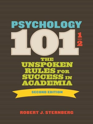 cover image of Psychology 101½